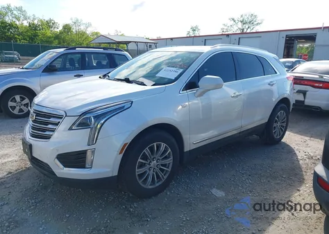 2017 Cadillac Xt5 Luxury z USA, uszkodzony, nr VIN 1GYKNBRS7HZ115156
